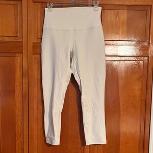 Lululemon align leggings 23” in bone